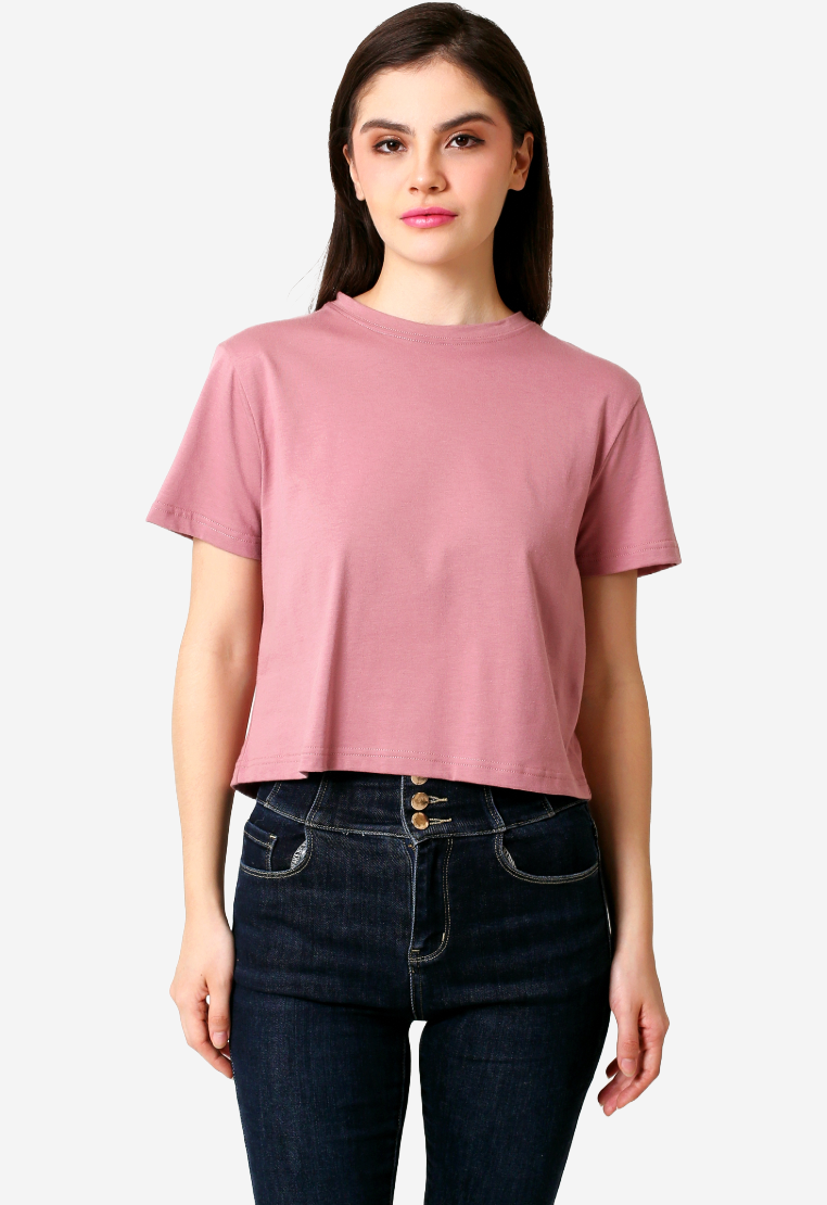 MITHA Cropped T-Shirt | Organic Cotton