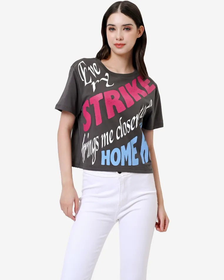 EVE Cropped T-Shirt | Organic Cotton