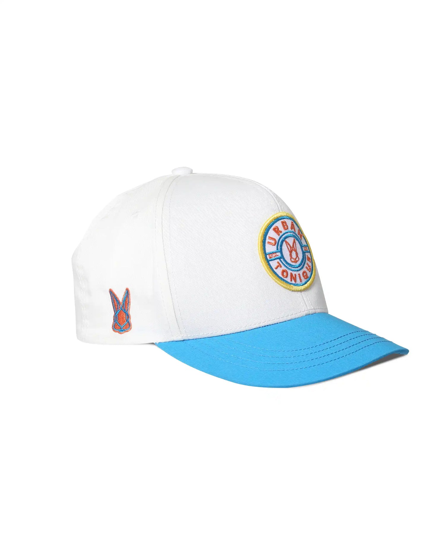 White-Blue Unisex Cap