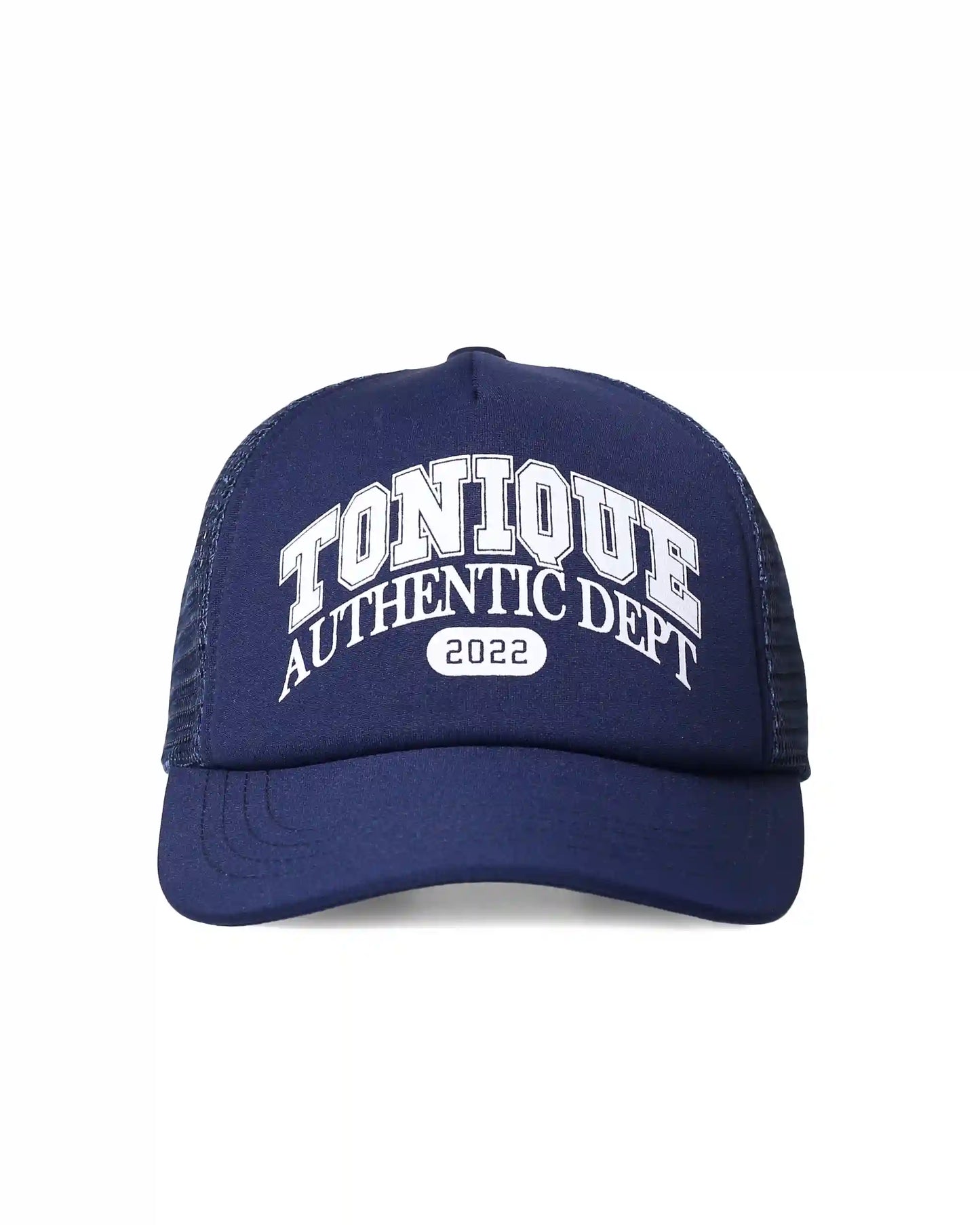 Navy Net Trucker Cap (Foam Crown)