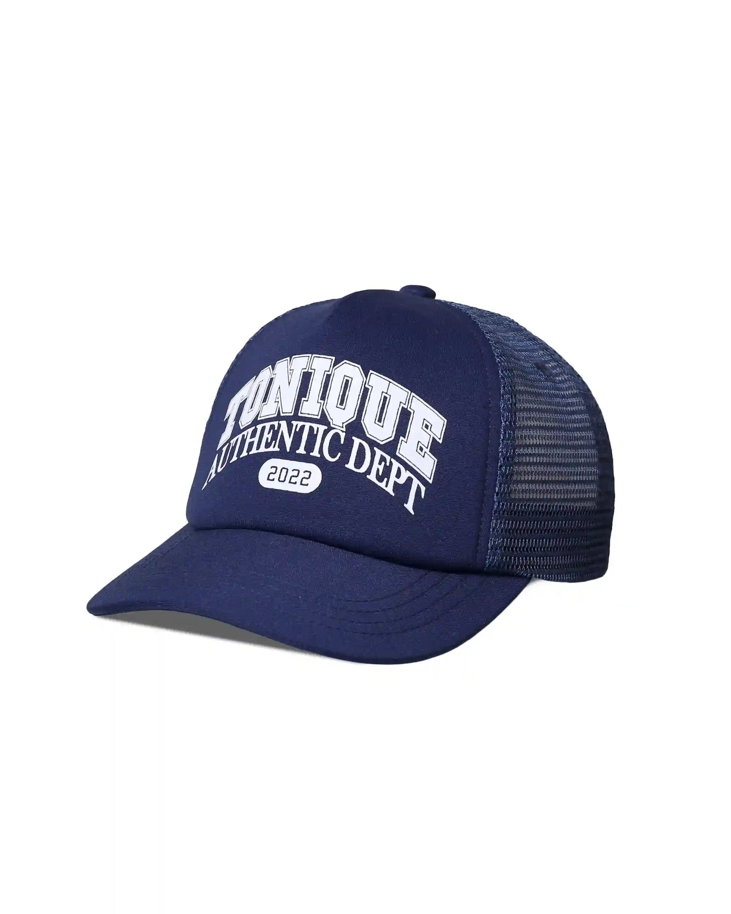 Navy Net Trucker Cap (Foam Crown)