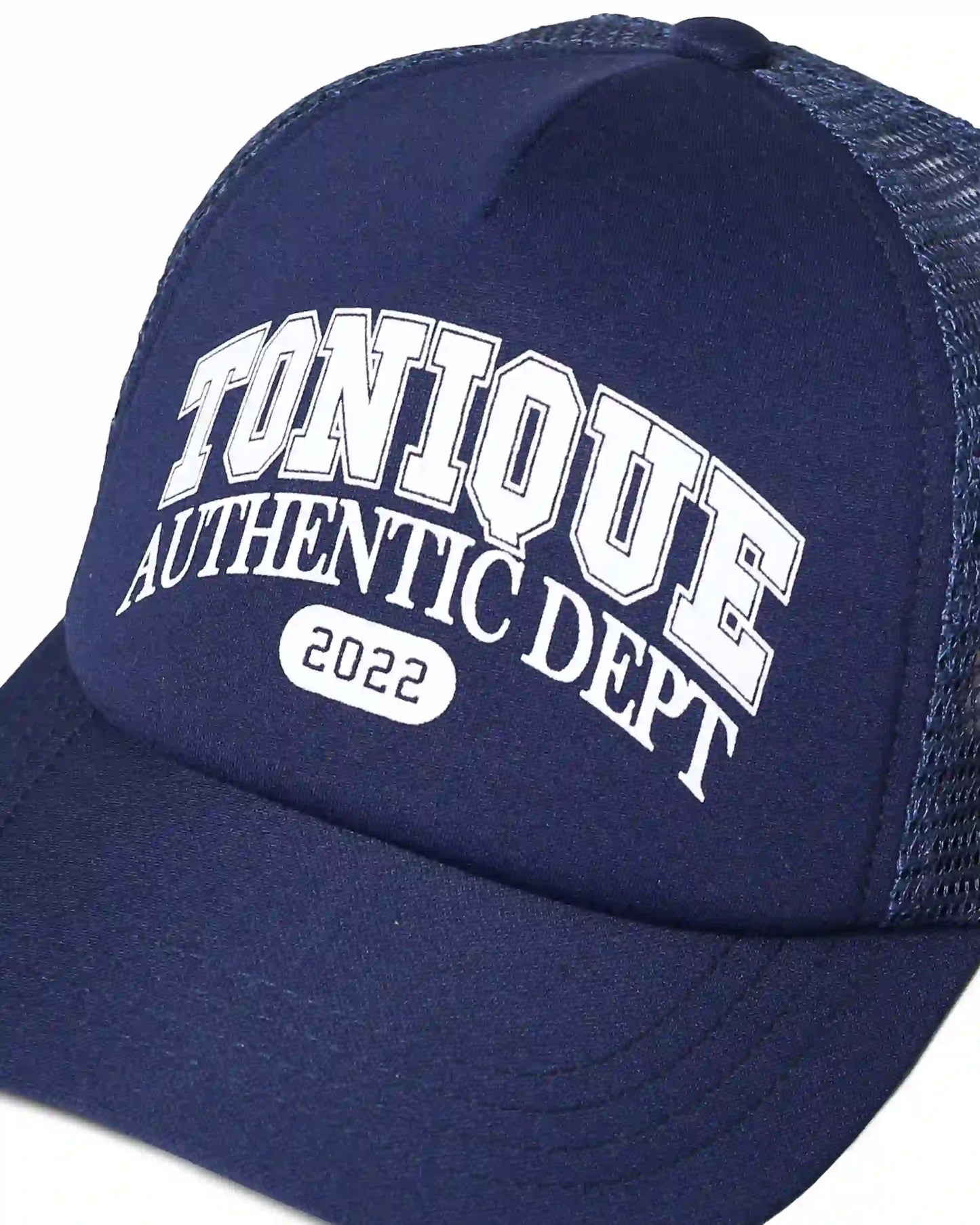 Navy Net Trucker Cap (Foam Crown)