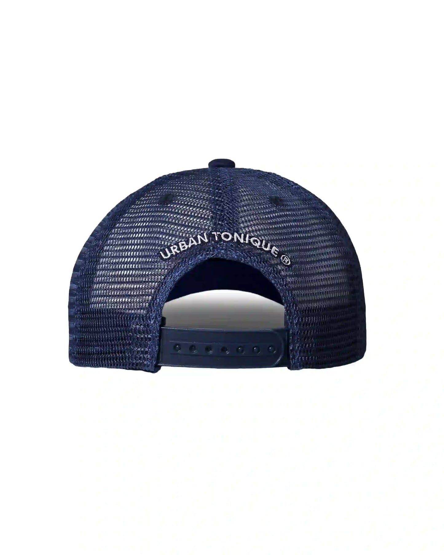 Navy Net Trucker Cap (Foam Crown)