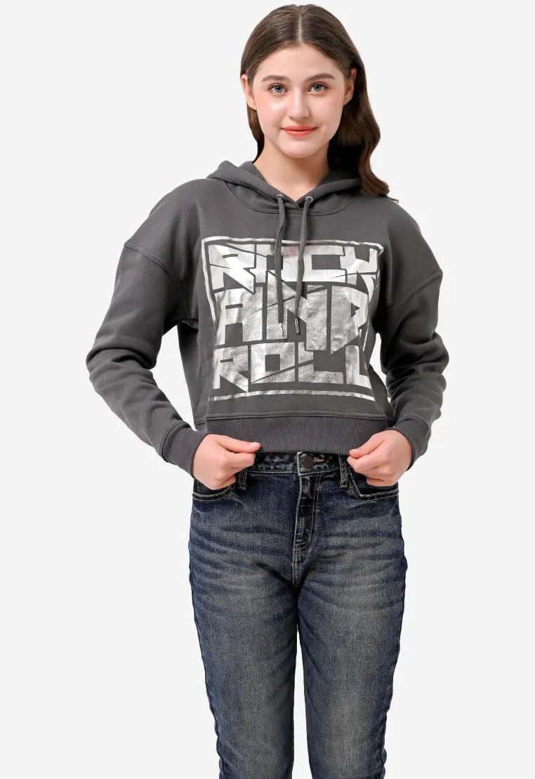 JOAN Cropped Hoodie | Organic Cotton