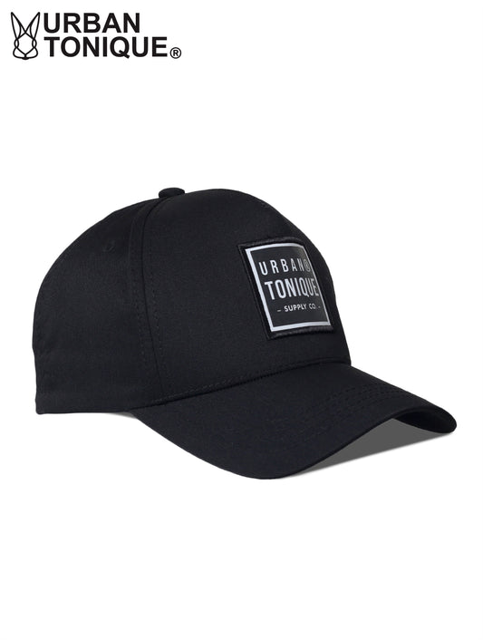 Black Cotton Cap