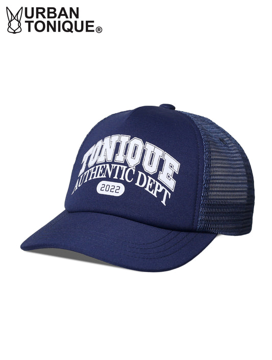 Navy Net Trucker Cap