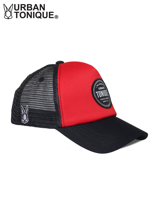 Black-Red net Unisex Cap