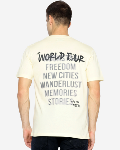 WORLD TOUR Regular fit T-shirt | Organic Cotton