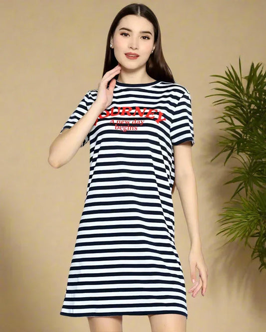 CARLA T-shirt Dress | Pure Cotton