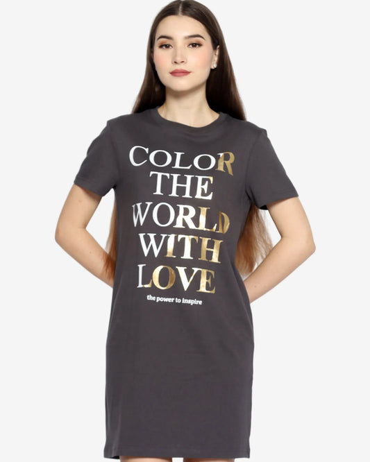 EMMA T-shirt Dress | Organic Cotton