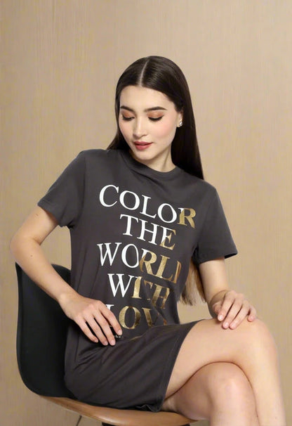 EMMA T-shirt Dress | Organic Cotton