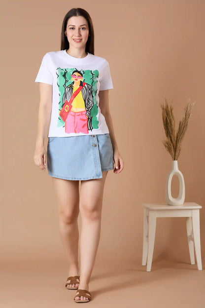 CAROL Regular fit T-shirt | Organic Cotton