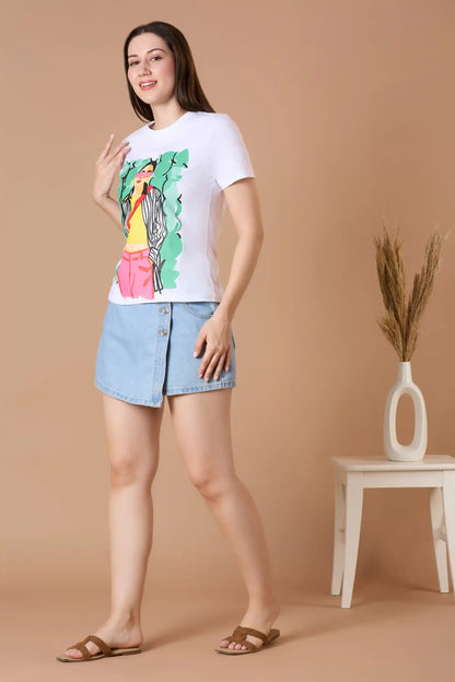 CAROL Regular fit T-shirt | Organic Cotton