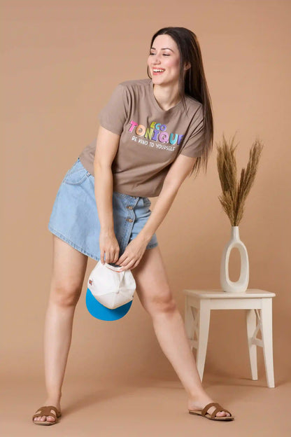 DOLLY Cropped T-Shirt | Organic Cotton