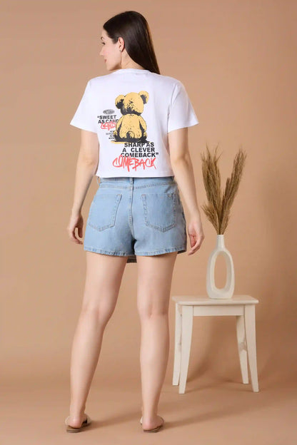 MOCCA Shorty Cropped T-Shirt | Organic Cotton
