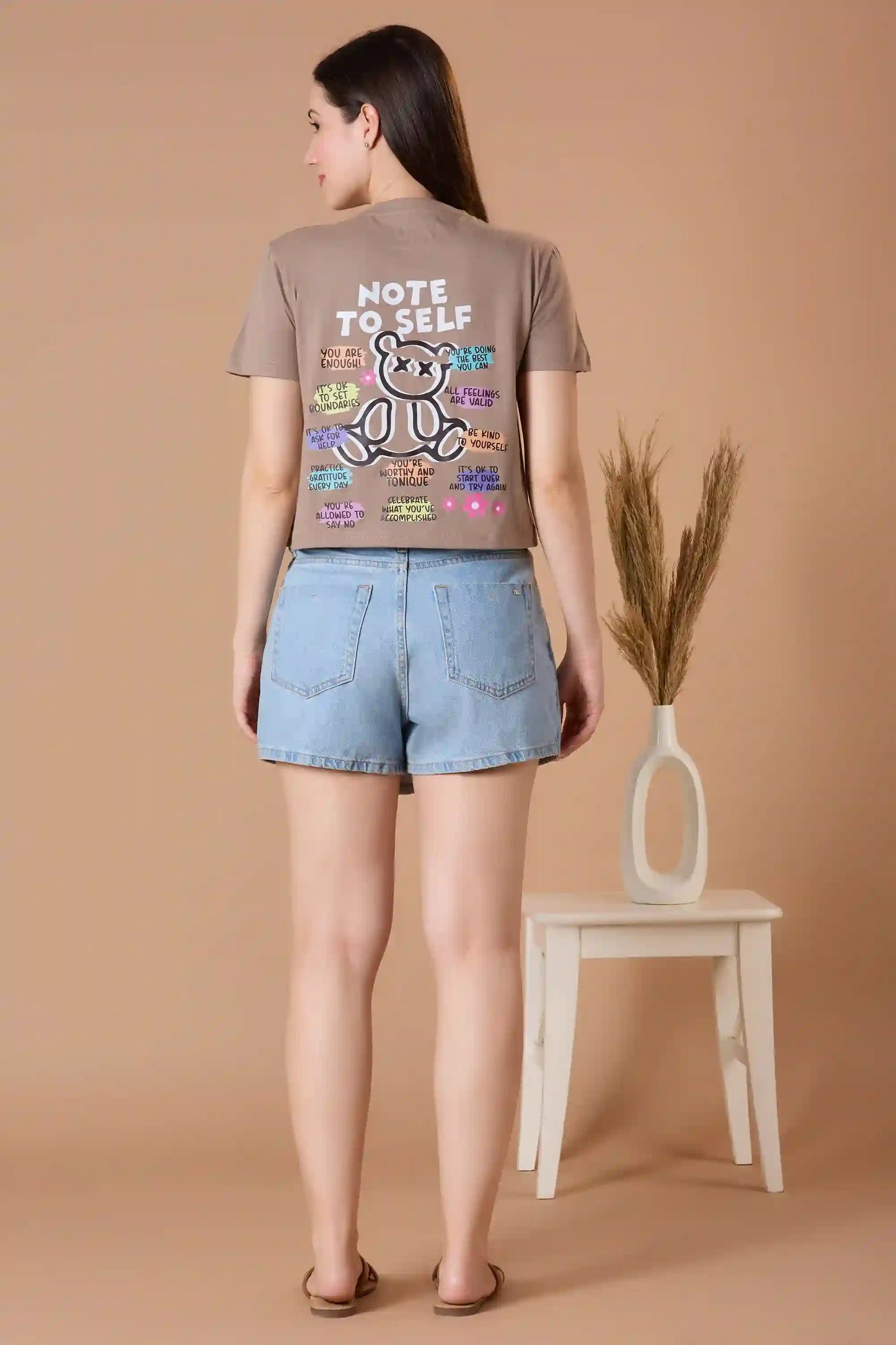DOLLY Cropped T-Shirt | Organic Cotton