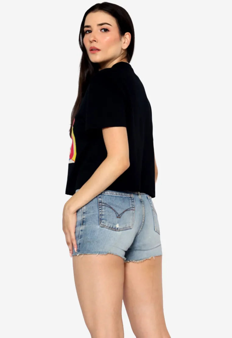 SHERRY Shorty Cropped T-Shirt | Organic Cotton