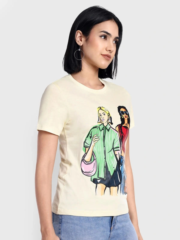 GISELLE Regular fit T-shirt | Organic Cotton
