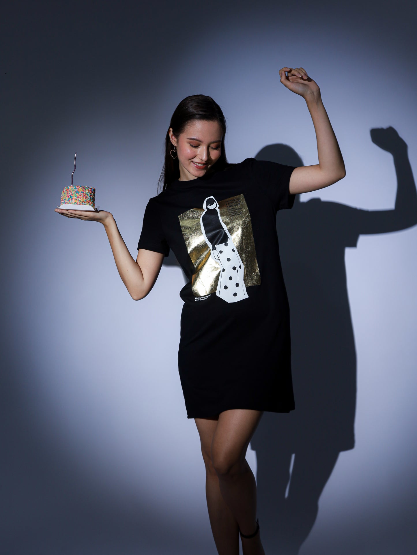 MIYUKI T-shirt Dress | Organic Cotton