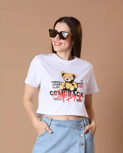 MOCCA Shorty Cropped T-Shirt | Organic Cotton
