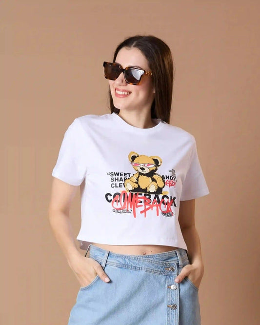 MOCCA Shorty Cropped T-Shirt | Organic Cotton