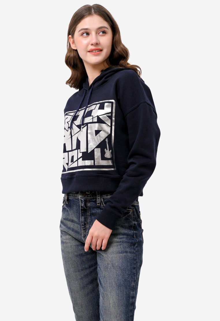 JOAN Cropped Hoodie | Pure Cotton