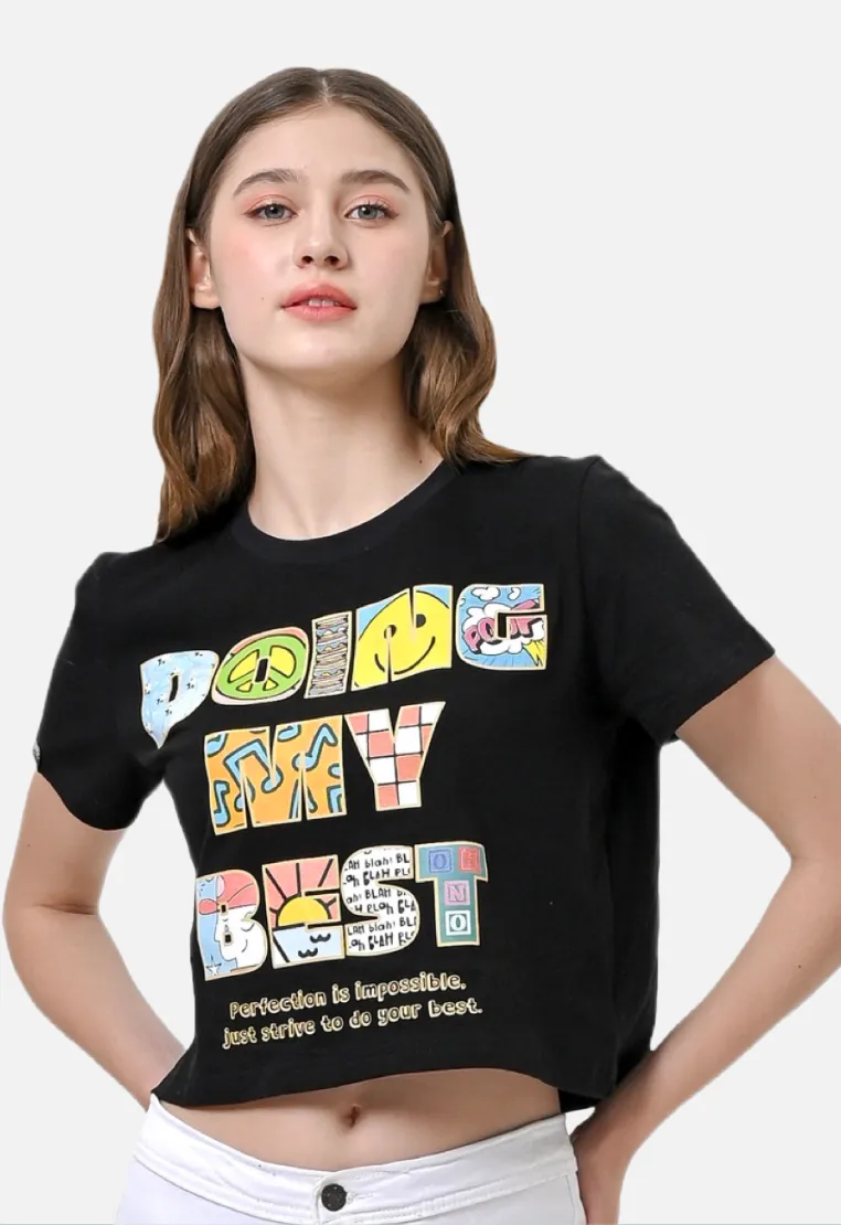 PAXIE Shorty Cropped T-Shirt | Organic Cotton