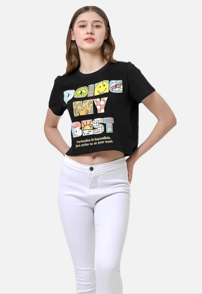 PAXIE Shorty Cropped T-Shirt | Organic Cotton