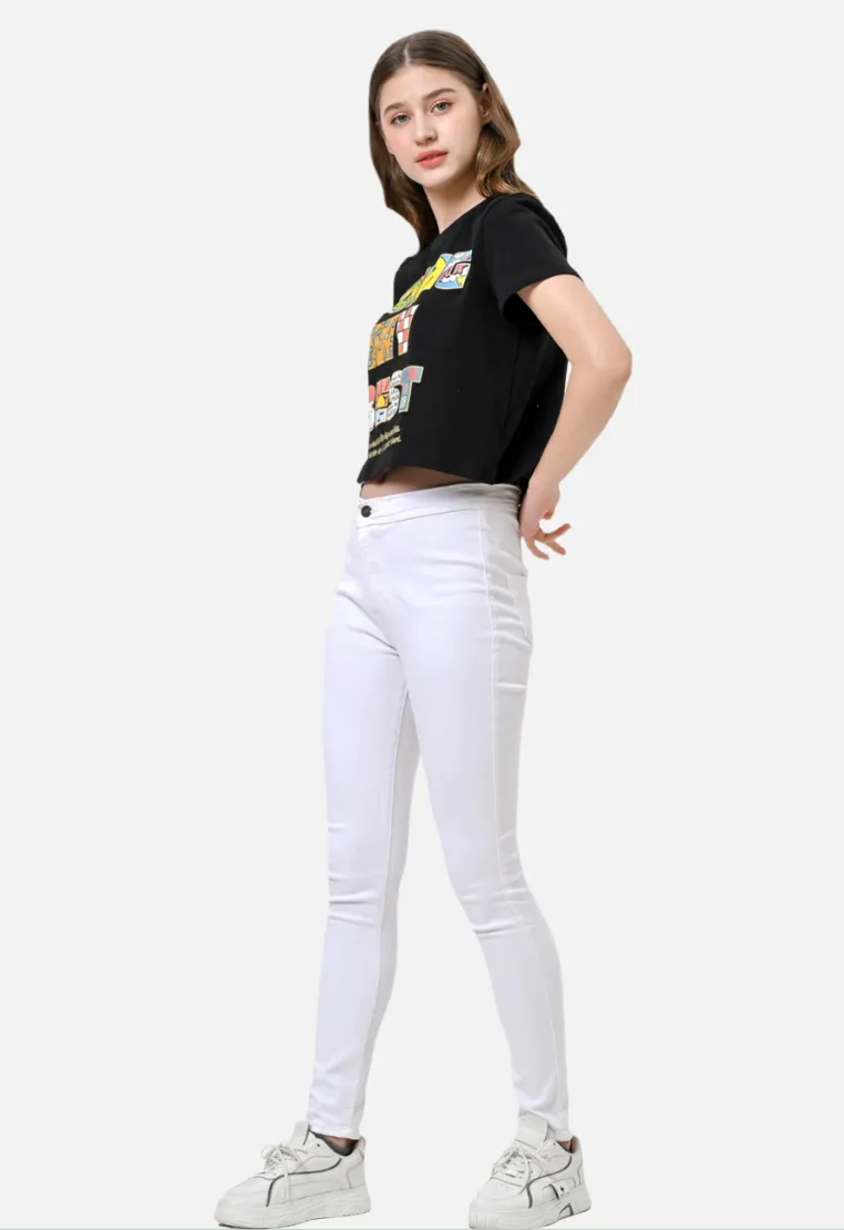 PAXIE Shorty Cropped T-Shirt | Organic Cotton