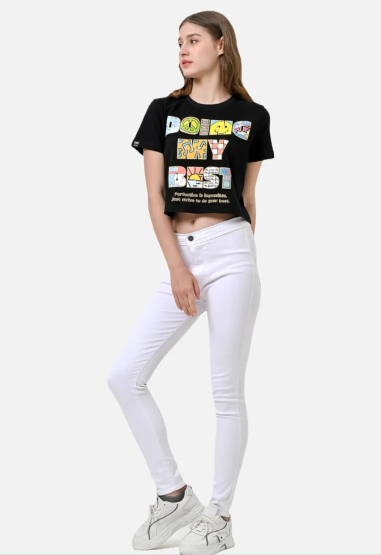 PAXIE Shorty Cropped T-Shirt | Organic Cotton