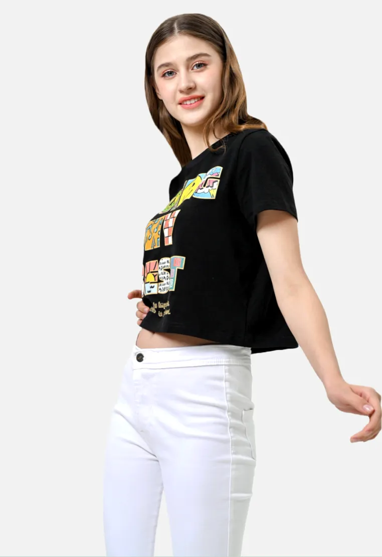 PAXIE Shorty Cropped T-Shirt | Organic Cotton