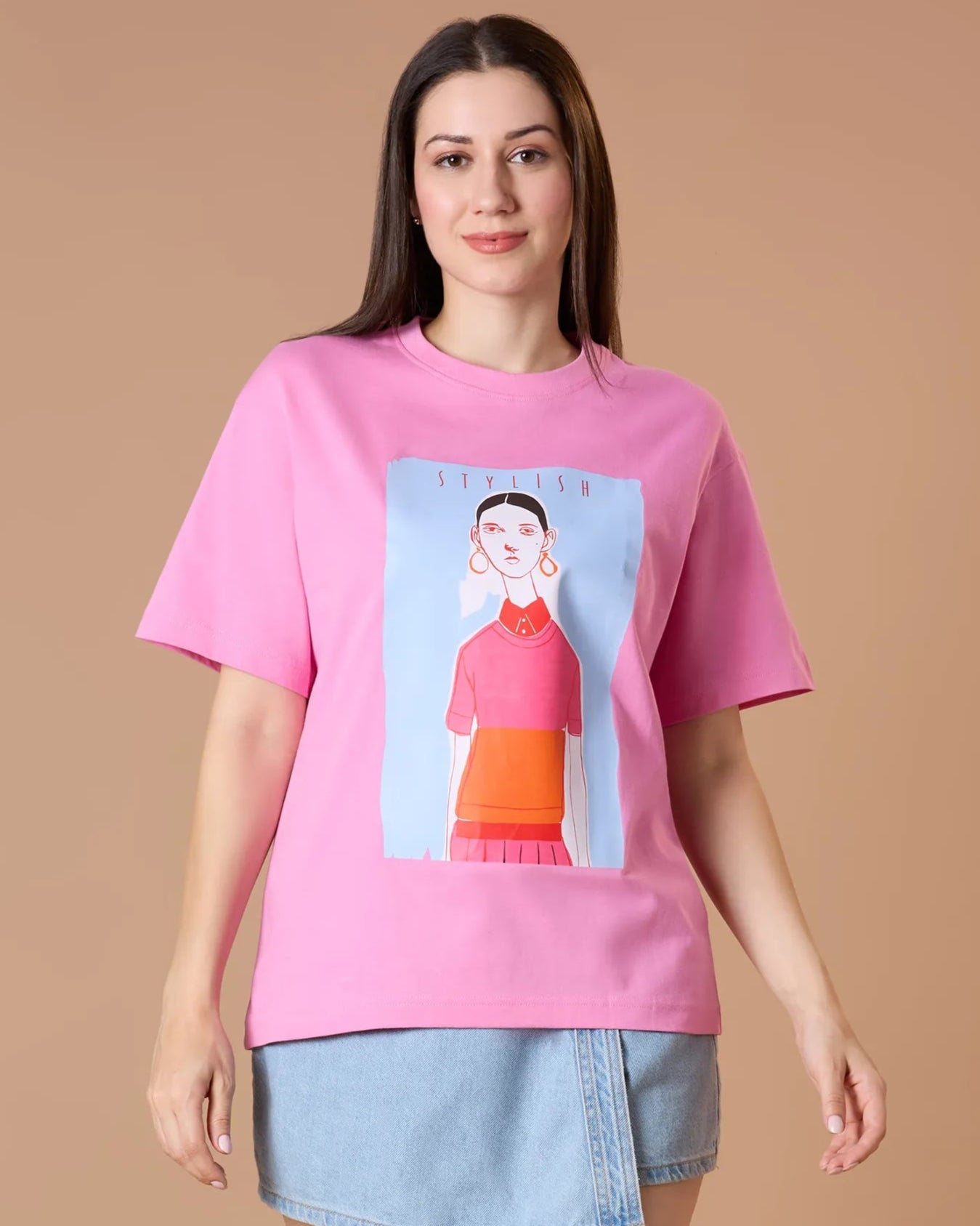 MAYA Oversized T-shirt | Organic Cotton