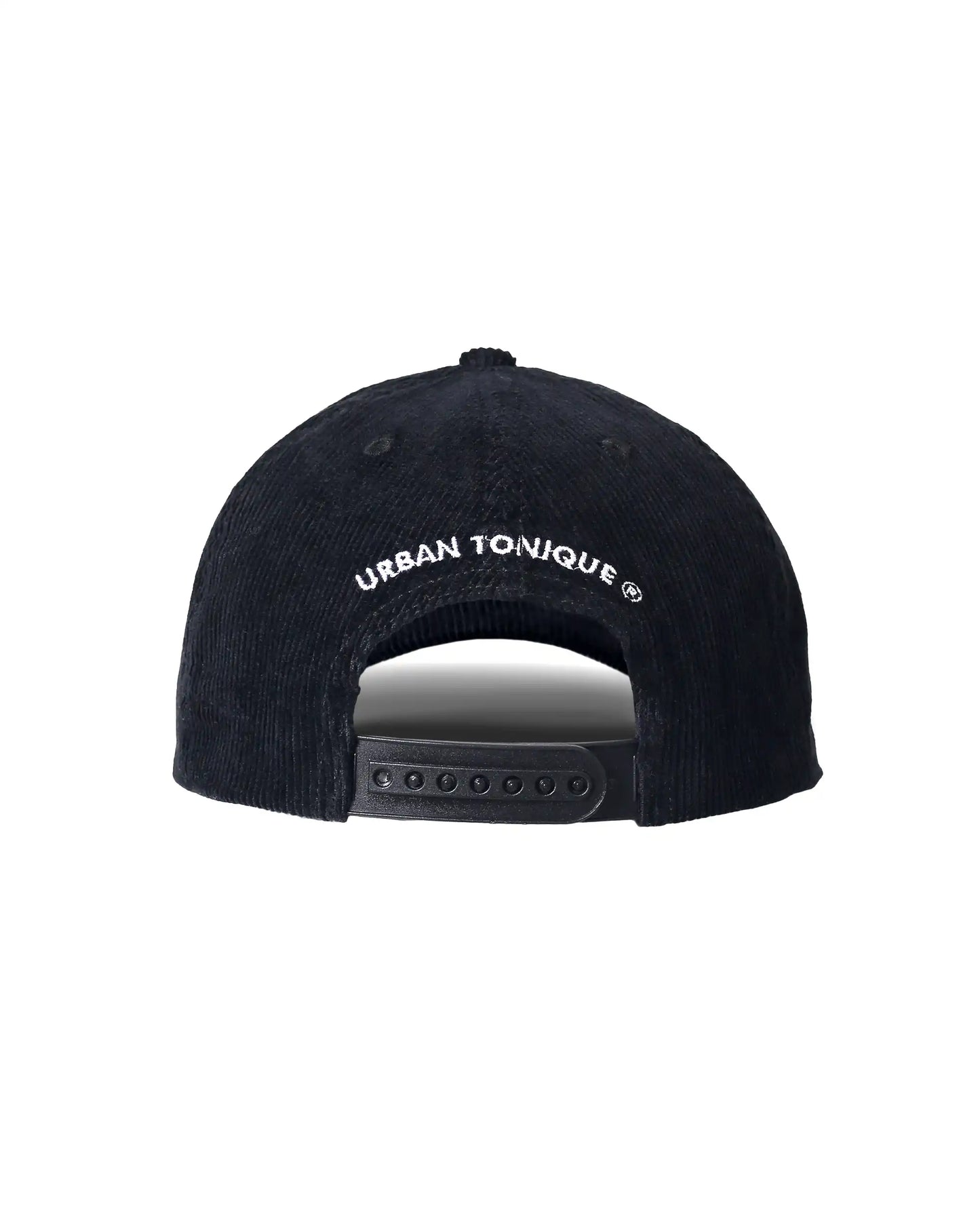 Black Corduroy Unisex Cap