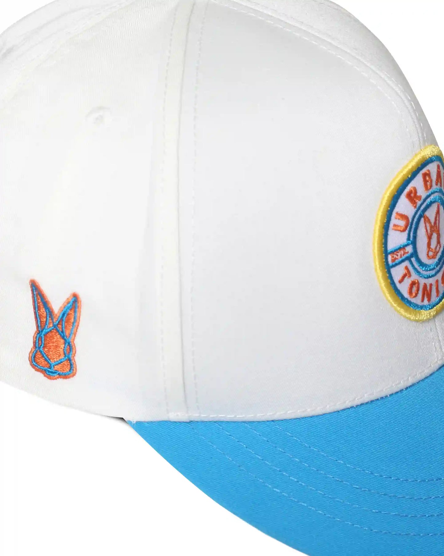 White-Blue Unisex Cap