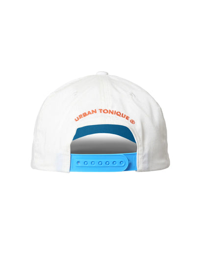 White-Blue Unisex Cap
