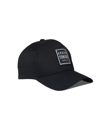 Black Cotton Cap