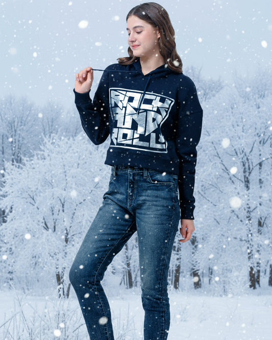 JOAN Cropped Hoodie | Pure Cotton