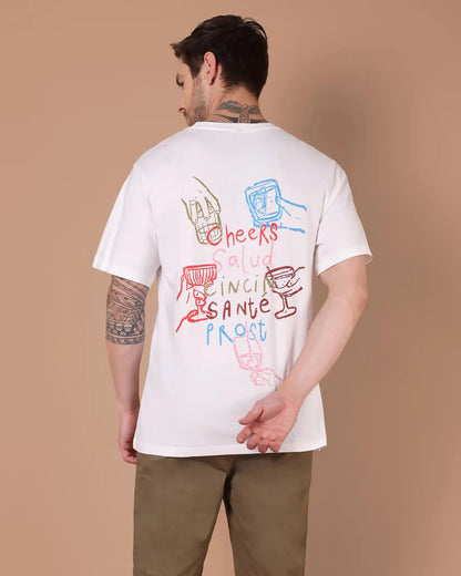 CHEERS Regular fit T-shirt | Organic Cotton