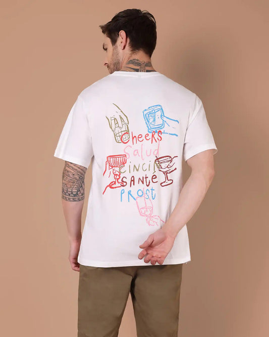 CHEERS Regular fit T-shirt | Organic Cotton