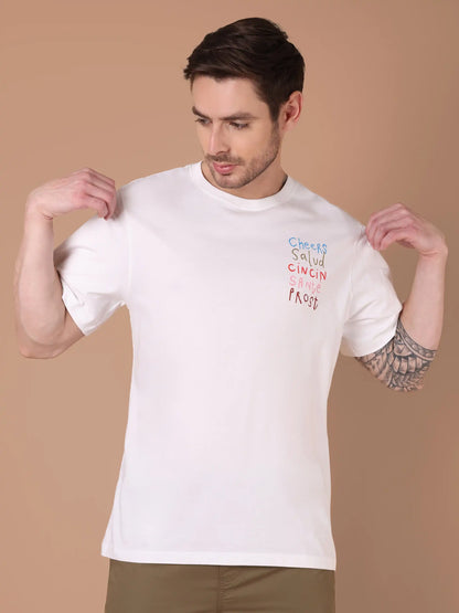 round neck men's tee