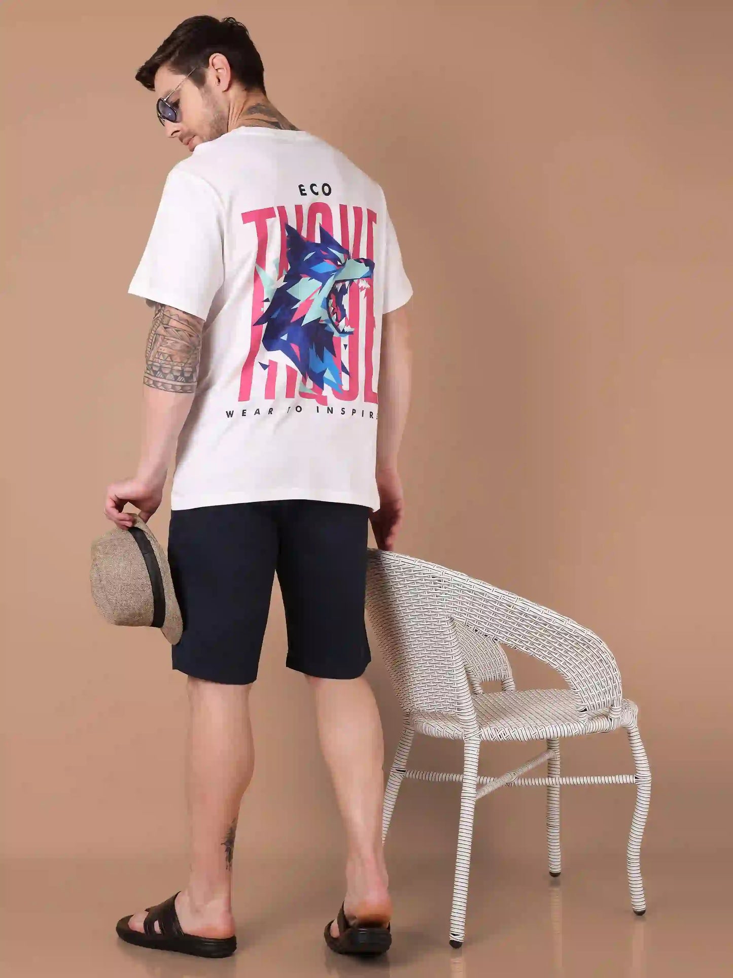 WOLF Regular fit T-shirt | Organic Cotton