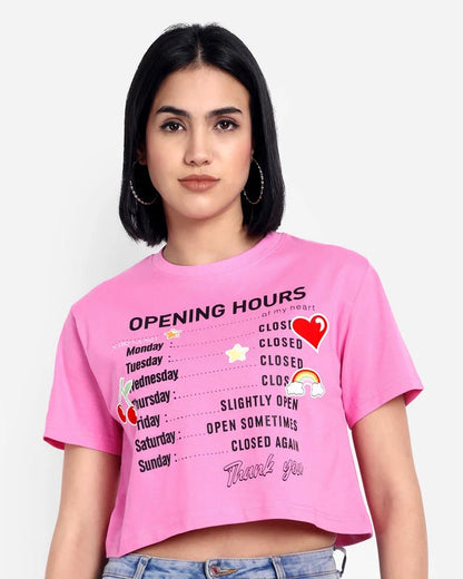 ANGEL Shorty Cropped T-Shirt | Organic Cotton