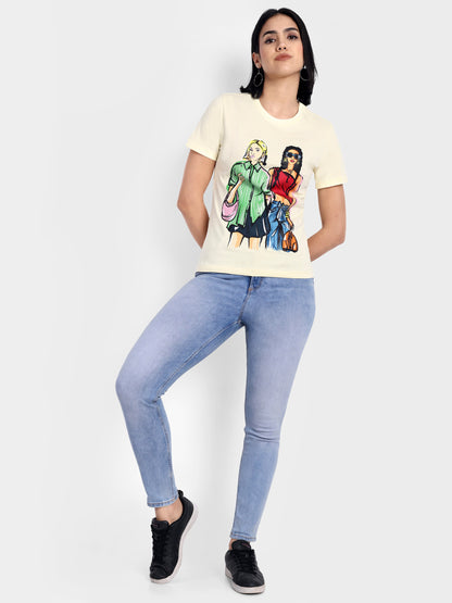 GISELLE Regular fit T-shirt | Organic Cotton