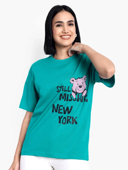 NEW YORK Oversized T-shirt |Organic Cotton