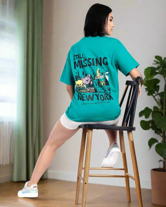 NEW YORK Oversized T-shirt |Organic Cotton