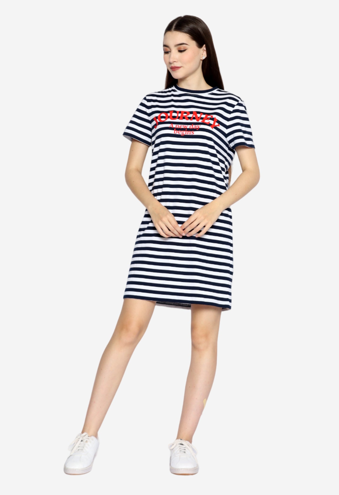 CARLA T-shirt Dress | Pure Cotton