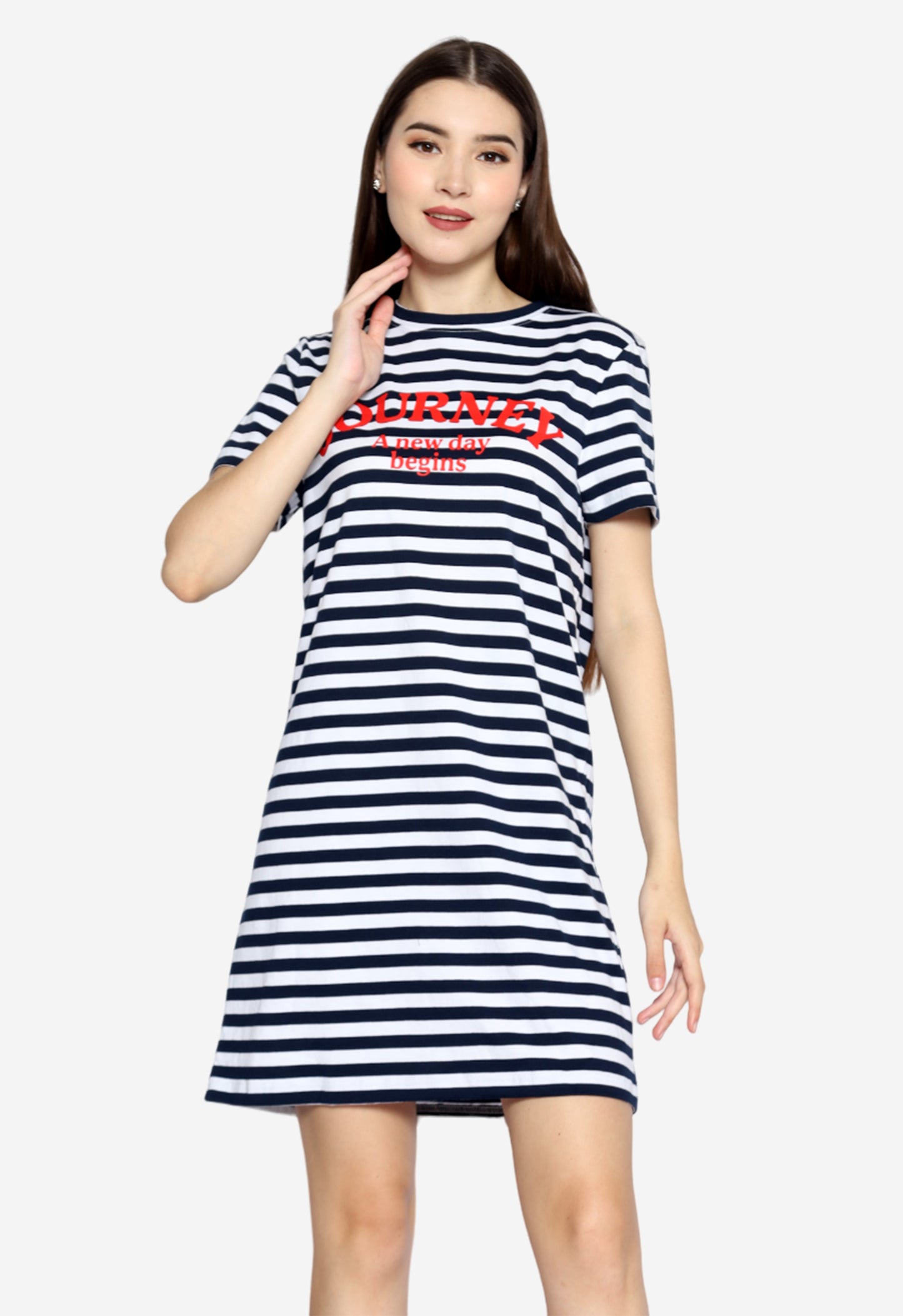 CARLA T-shirt Dress | Pure Cotton