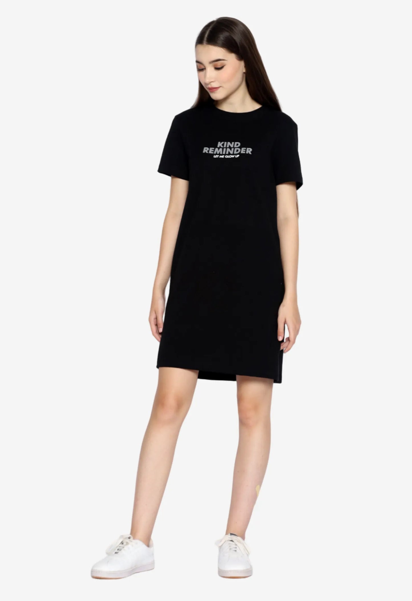 GLOW UP T-shirt Dress | Organic Cotton