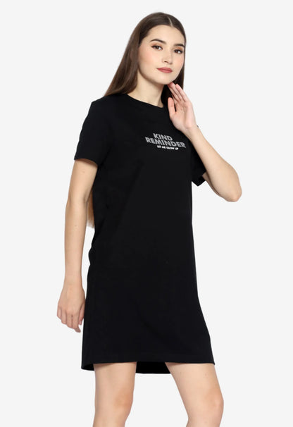 GLOW UP T-shirt Dress | Organic Cotton