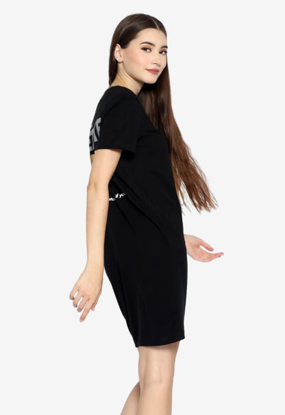 GLOW UP T-shirt Dress | Organic Cotton